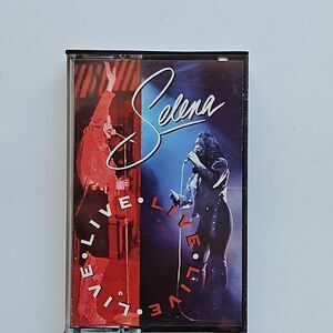 Selena Live Cassette Tape 1993 Capitol Rec. Tejano Cumbia Tex-Mex Chicano Tested